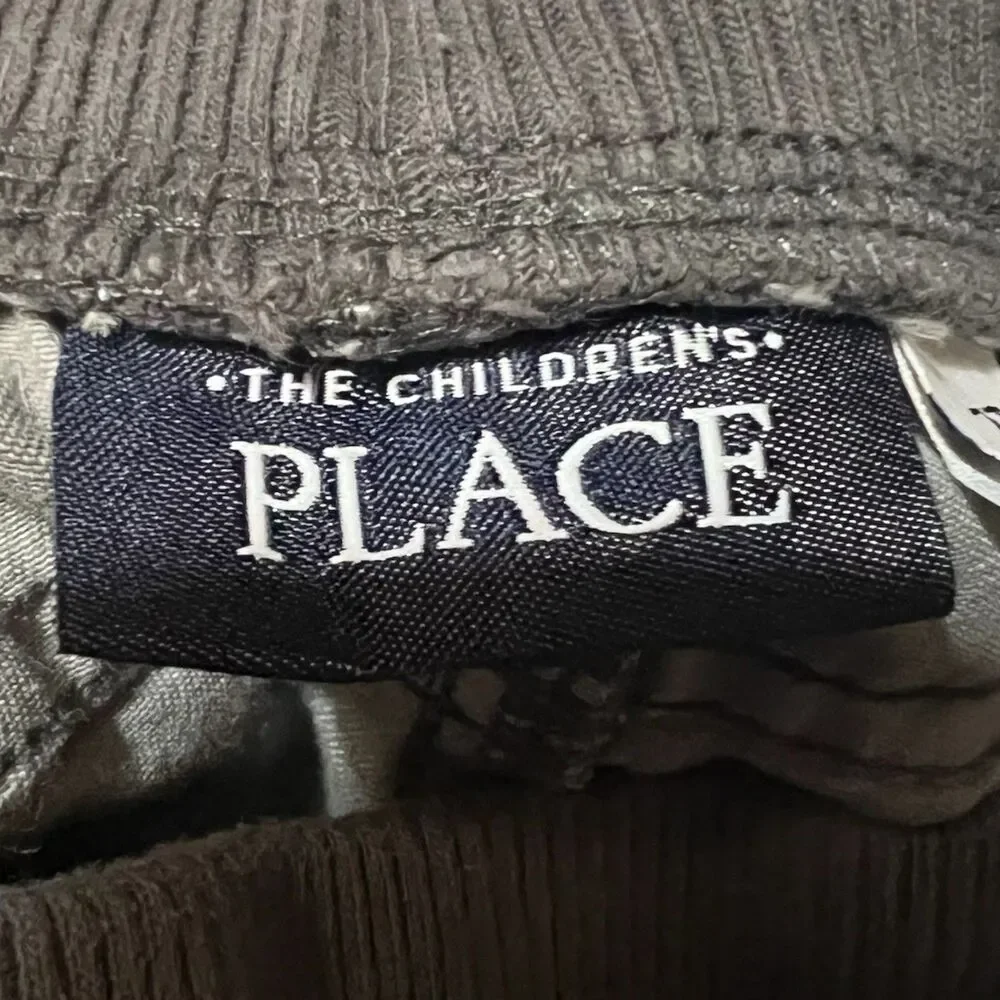 The Childrens Place Black Gray Camo Cargo Pants Toddler 2T Streetwear